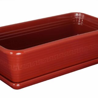 Ящик для рассады и цветов 390х195х120 террак, с поддоном