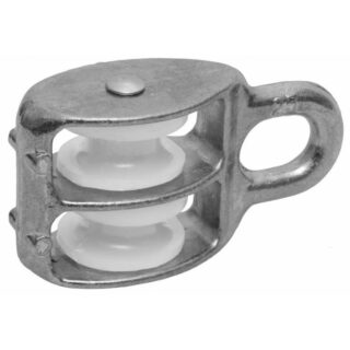 Блок двойной 12мм, 254,9кг.шкив D 50мм