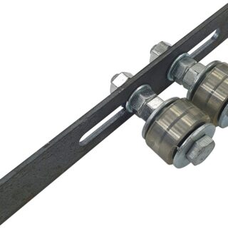 Комплект поддерж. роликов на пластине d45мм СИЛИКОН