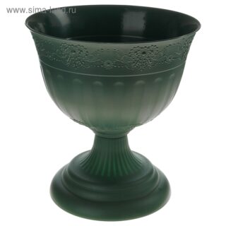 Вазон "Венеция" 18л зеленый