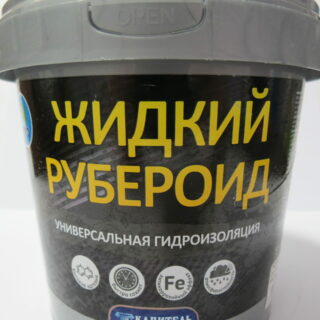 Покрытие - "Жидкий руберойд" серый КАПИТЕЛЬ 3кг