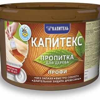 Пропитка акрил ВЕНГЕ экотон 1кг КАПИТЕЛЬ