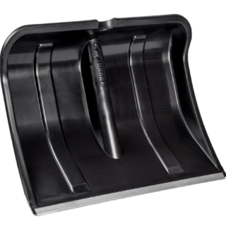 Лопата снеговая БОГАТЫРЬ пласт. с алюм. планкой б/черенка