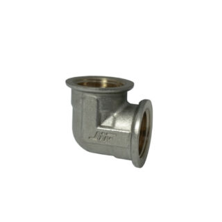 Уголок 3/4" ГГ хром/латунь-резьба