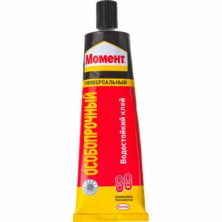 Клей особопрочный водостойкий универсальный МОМЕНТ 125 мл.