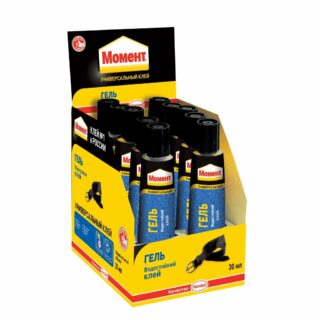 Клей гель прозрачный универсальный МОМЕНТ 30 мл.