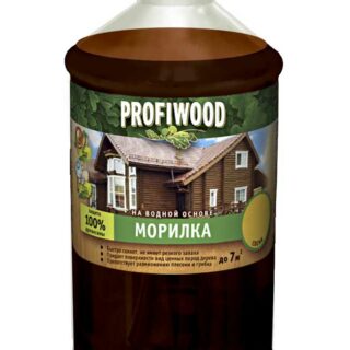 Морилка на водной основе PROFIWOOD мокко 0,5л