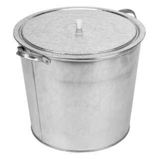 Бак для воды оцинкованный с крышкой (крышка с ручкой) 32л, без к