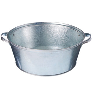 Таз оцинков 13л, толщина стали 0,5мм