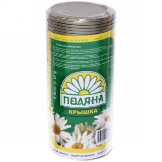 Крышка д/консервирования "ПОЛЯНА"ЗОЛОТАЯ РОССА цена за упаковку 50шт/12/