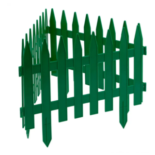 Забор декоративный "РЕЙКА", 28 х 300 см, зеленый// Россия