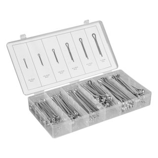 Шплинт, 1шт, в ассорт.,S головки х L, 144 предм//Сибртех