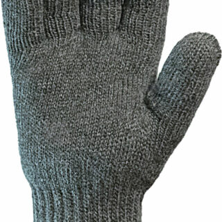 Перчатки вязанные зимние ,одинарные, ШЕРСТЯНЫЕ серые (АЛТАЙ)