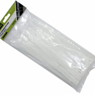 FALCO/ЕРМАК/3-ON Хомут нейлоновый 3,6х200мм, белый,100шт/уп