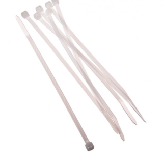 FALCO Хомут нейлоновый 3,6х300мм,белый,100шт./уп