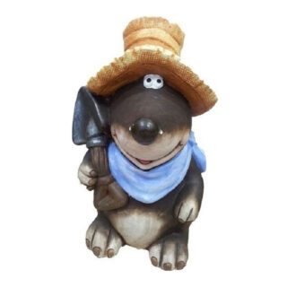 Фигура садовая КРОТ С ЛОПАТОЙ
