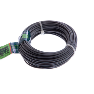 Леска для триммера круглая, армированная алюминием, 2.0 мм х 15 м, Россия Сибртех