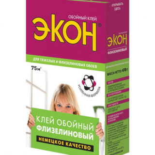 Клей обойный флизелиновый ЭКОН 470 гр