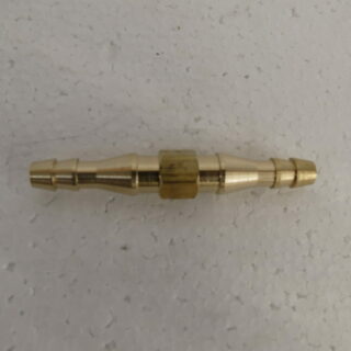 Штуцер универсальный (латунь) 6х9/9х6мм (ДОКА)