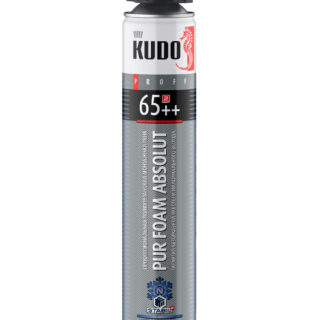 Пена монтажная полиуретановая КУДО ПРОФФ 65++ АРКТИКА НОРД (зимняя)