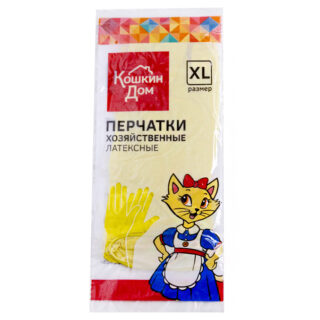 Перчатки хозяйственные, "латекс", XL /Р