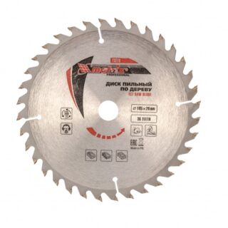 Пильный диск по дереву, 185 х 20мм, 36 зубьев + кольцо 16/20// M