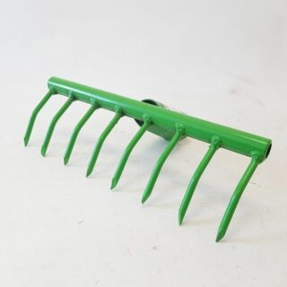 Грабли 8зуб (круглый зуб) полимер окр. № 19