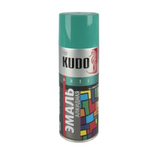 Краска аэрозольная бирюза металлик КУДО 520 гр.