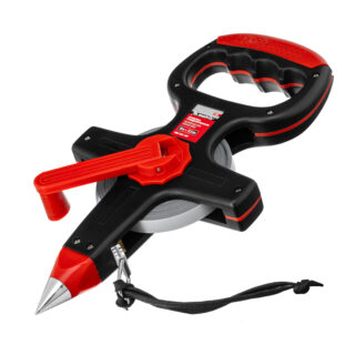 Рулетка геодезическая, 30 м х 12,5 мм, металлическая лента, открытый корпус// MATRIX