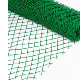 Решетка садовая в рулоне 1х20 м, ячейка 90х90 мм - зелёная // Р