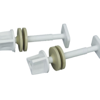 Крепление к сиденью для унитаза в сборе с прокладками и болтами 2шт.