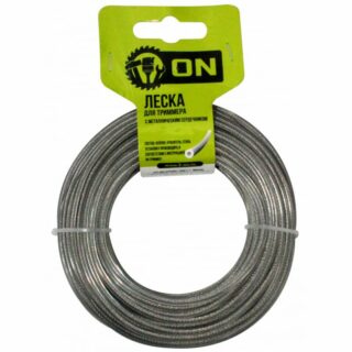 3-ON Леска для триммера с металл. сердечником (армиров).3,0мм*15м,