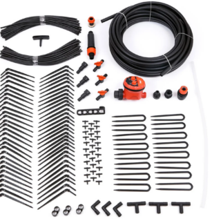 Капельный полив Жук тепличный от емкости 60 растений с таймером