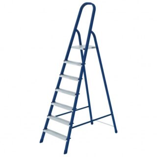 Стремянка, 7 ступеней, стальная // Россия