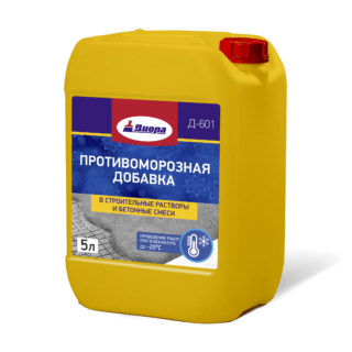 Противоморозная добавка "-20" Д-601, 5л