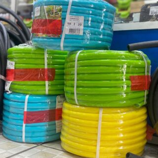 Шланг пищевой силиконовый, 18*22мм, 20м,цветной