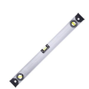 Уровень алюминиевый "Рельс", 1200 мм, 3 глазка (1 поворотный)