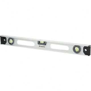 Уровень алюминиевый "Рельс", 1800 мм, 3 глазка (1 поворотный)