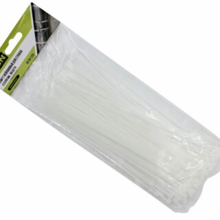 ЕРМАК/3-ON Хомут нейлоновый 2,5 х 200 мм, белый 100шт/уп