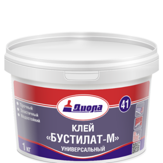 Клей универсальный БУСТИЛАТ-М, Д-41 1кг /ДИОЛА
