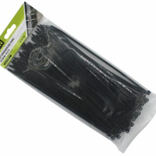 Хомут нейлоновый 3,6 х 200 мм, черный 100 шт.
