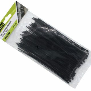 Хомуты, 150 х 2,5 мм, пластмассовые, черные, 100 шт.// 3-ON/СИБРТЕХ