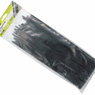 Хомут нейлоновый 4,8х250 мм, черный 100 шт/уп