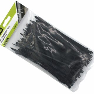 Хомут нейлоновый 3,6х150мм, черный 100шт./пак.