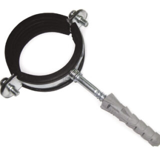 Хомут-дюбель с шурупом и гайками, 1 1/4 (39-46/40-45мм)