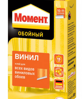 Клей обойный винил МОМЕНТ 500 гр.