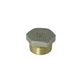 Заглушка 3/4, наружн. резьба, латунь