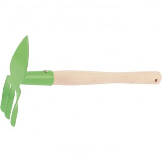 Мотыжка комбинир. "лепесток" и 3-зубая, с дер.рукояткой