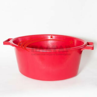 Таз емкостью 25/30л овальный с ручками /Платар/