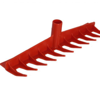 Грабли садовые пластм.б/черенка